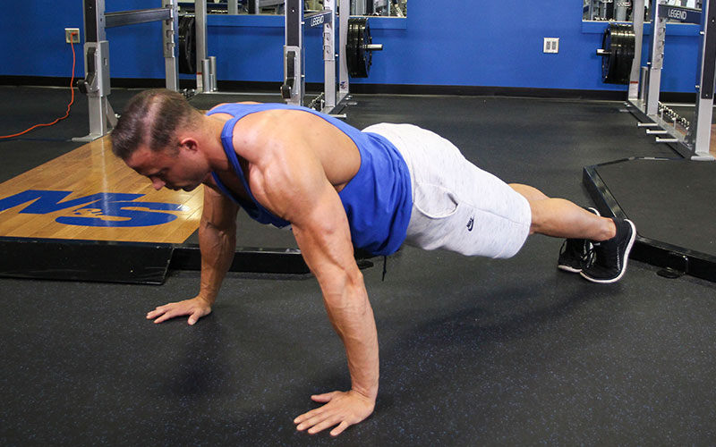 Wide Grip Push-Up